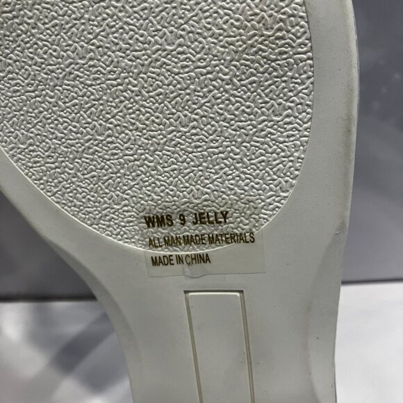 Dolce Vita WHITE flats DV by Dolce Vita Jelly flats Size 9 NEW - Picture 7 of 9